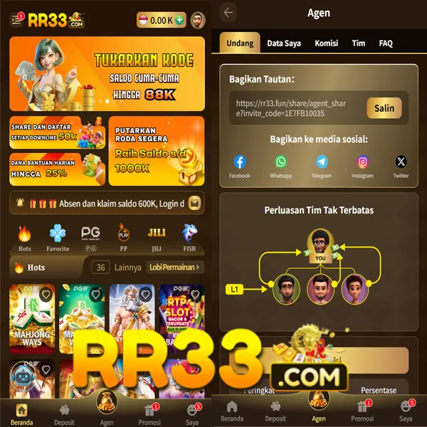RR33 Login Resmi APK 2026